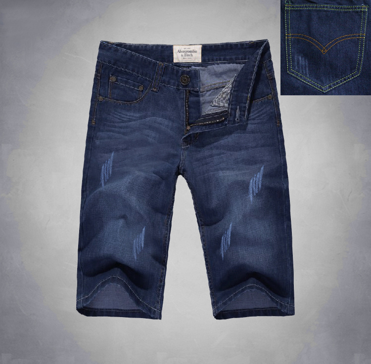 Abercrombie Fitch Hombres Corto Pantalón vaquero AF7609